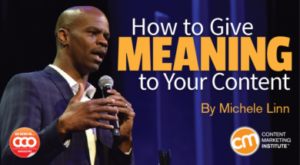 How to Give Meaning to Your Content